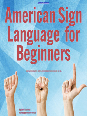 cover image of American Sign Language for Beginners